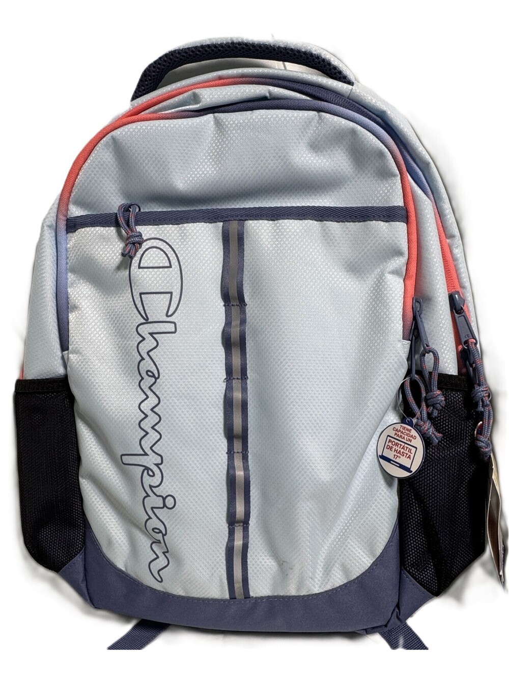Blue Champion Center Backpack w/ Laptop Sleeve - Light Blue NEW NWT!!